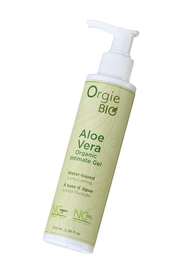 Органический интимный гель Orgie Bio Aloe Vera с экстрактом алоэ вера - 100 мл. - фото, цены