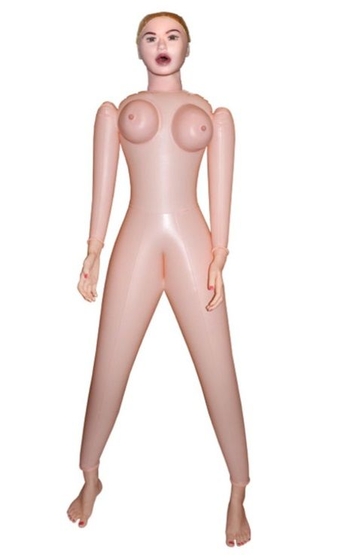 Надувная кукла Big Tits Doll с 2 любовными отверстиями - фото, цены