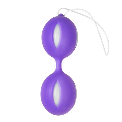 Фиолетовые вагинальные шарики Wiggle Duo - фото, цены