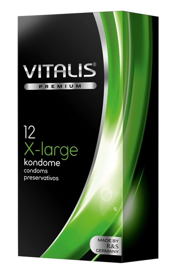 Презервативы увеличенного размера Vitalis Premium x-large - 12 шт. - фото, цены