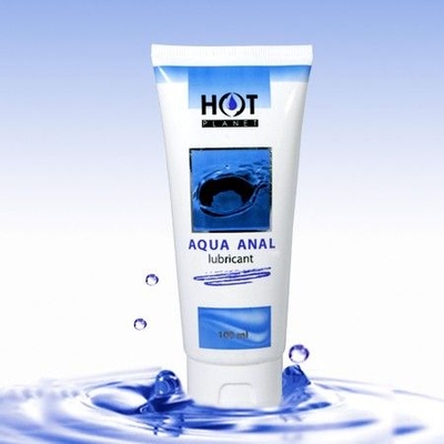 Анальная смазка на водной основе Hot Planet Aqua Anal lubricant - 100 мл. - фото, цены