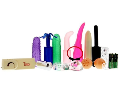 Яркий вибронабор Sex Toy Kit Multi Colors - фото, цены
