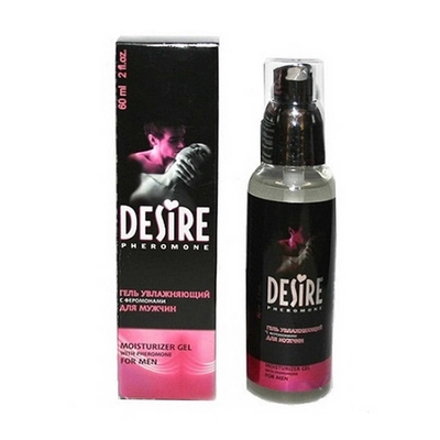 Увлажняющий гель с феромонами для мужчин Desire - 60 мл. - фото, цены