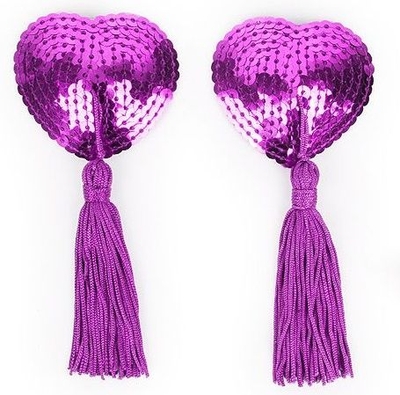 Фиолетовые пэстисы с кисточками - фото, цены