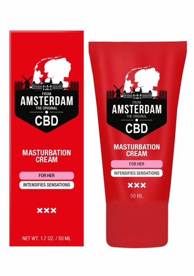 Крем для мастурбации для женщин Cbd from Amsterdam Masturbation Cream For Her - 50 мл. - фото, цены