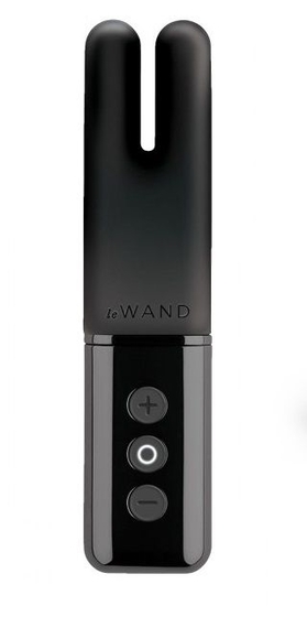 Чёрный двухмоторный мини-вибратор Le Wand Deux - фото, цены
