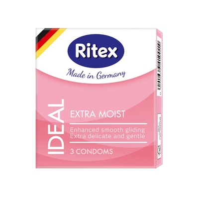 Презервативы Ritex Ideal с дополнительной смазкой - 3 шт. - фото, цены