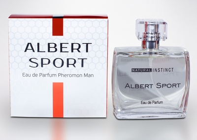 Мужская парфюмерная вода с феромонами Natural Instinct Albert Sport - 100 мл. - фото, цены