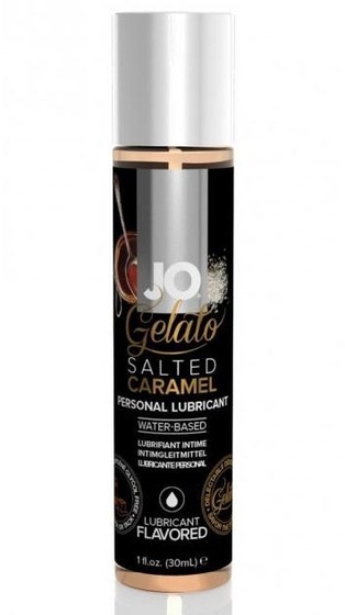 Лубрикант с ароматом солёной карамели Jo Gelato Salted Caramel - 30 мл. - фото, цены