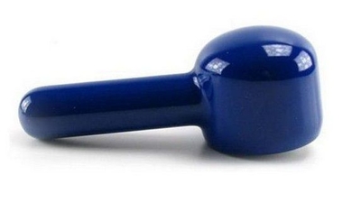 Синяя прямая насадка на массажер Hitachi Magic Wand - фото, цены