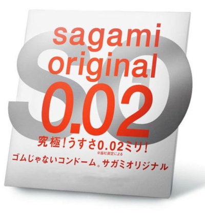 Ультратонкий презерватив Sagami Original 0.02 - 1 шт. - фото, цены