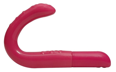 Ярко-розовый вибромассажёр простаты Coarsed Coral Prostate Massager - фото, цены