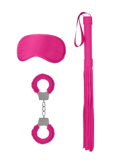 Розовый набор для бондажа Introductory Bondage Kit №1 - фото, цены