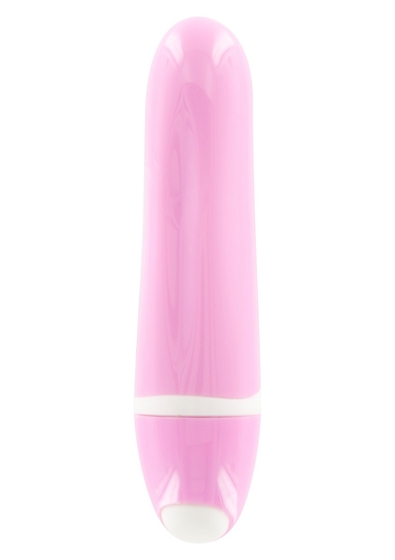 Розовый мини-вибратор Vibe Therapy Quantum - 9 см. - фото, цены