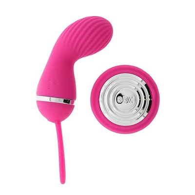 Розовый вибростимулятор с дистанционным управлением Lucy Pink - фото, цены