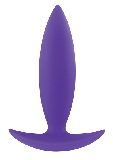 Фиолетовая анальная пробка для ношения Inya Spades Small - 10,2 см. - фото, цены
