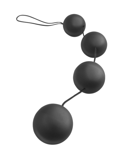 Анальная цепочка из 4 шариков Deluxe Vibro Balls - фото, цены