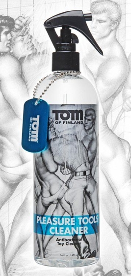 Антибактериальный спрей Tom of Finland Pleasure Tools Cleaner - 473 мл. - фото, цены