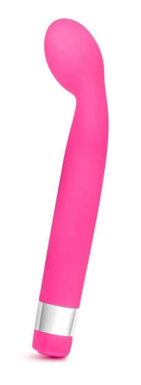 Розовый вибратор для массажа G-точки Rose Scarlet G - 17,8 см. - фото, цены