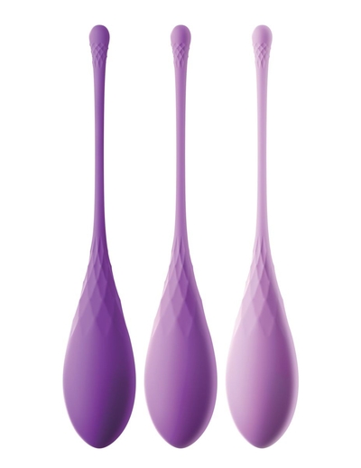 Набор из 3 фиолетовых шариков Кегеля Train-Her Set - фото, цены