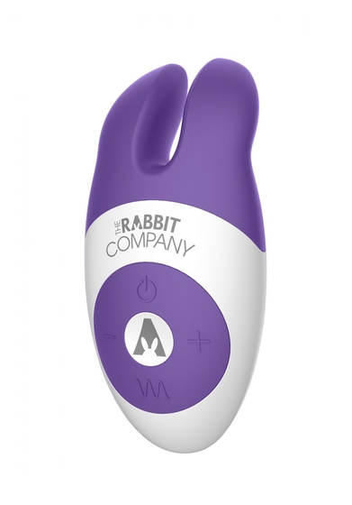 Фиолетовый вибростимулятор с ушками The Lay-on Rabbit - фото, цены