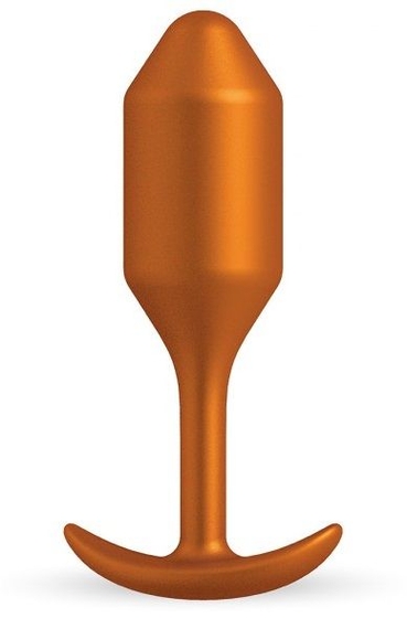 Пробка для ношения цветы бронзы B-vibe Snug Plug 2 - 11 см. - фото, цены
