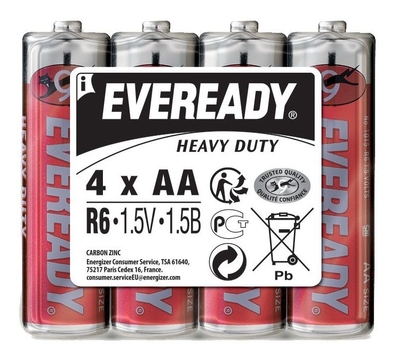 Батарейки Eveready R6 типа Aa - 4 шт. - фото, цены