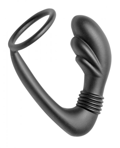 Эрекционное кольцо с анальным стимулятором Cobra - фото, цены