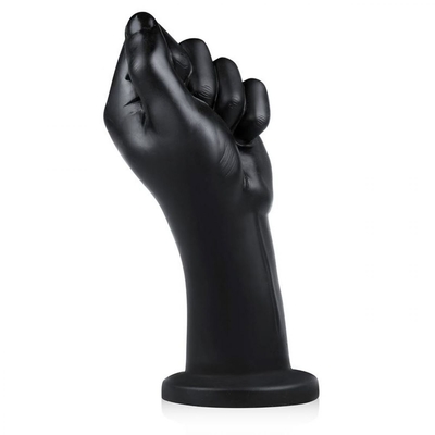 Черная, сжатая в кулак рука Fist Corps - 22 см. - фото, цены