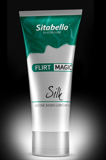 Силиконовая гель-смазка Flirt Magic Silk - 75 мл. - фото, цены