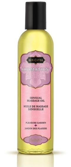 Массажное масло с цветочным ароматом Pleasure Garden - 59 мл. - фото, цены