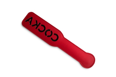 Красная шлёпалка с надписью Соска - 31 см. - фото, цены