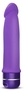 Фиолетовый вибромассажер Purity - 19 см.