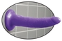 Фиолетовый фаллоимитатор 7 Slim Dillio - 19,7 см.