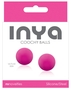 Розовые вагинальные шарики без сцепки Inya Coochy Balls Pink