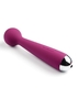 Фиолетовый вибростимулятор Mini Emma с гнущейся головкой-шаром - 16,5 см.
