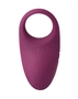 Фиолетовое эрекционное кольцо Winni с вибрацией и пультом ду