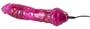 Розовый вибромассажер Rechargeable Big Vibe - 25,5 см.
