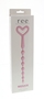 Розовая анальная цепочка Ree Seduce Pink - 32 см.