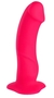 Ярко-розовый реалистичный фаллоимитатор The Boss Dildo - 18 см.