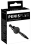 Черный уретральный вибростимулятор Vibrating Penis Plug