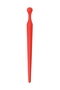 Красный силиконовый уретральный плаг - 10 см.