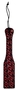 Бордовая шлепалка Luxury Paddle - 31,5 см.