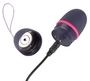 Темно-фиолетовое виброяйцо с пультом ду Remote Controlled Love Bullet