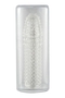Прозрачная закрытая насадка с шишечками - 14,5 см.