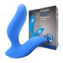 Синий вибромассажер простаты 3,5’’ Curve P-spot Massager - 12 см.