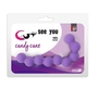Фиолетовая анальная цепочка See You Candy Cane Anal Beads - 13,1 см.