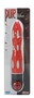 Красный силиконовый вибратор Pure Vibes - 17,8 см.