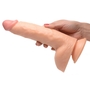 Телесный фаллоимитатор Beefy Brad 9’’ Dildo with Balls - 22,4 см.