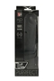 Чёрный вибратор-реалистик без мошонки Purrfect Silicone Deluxe 8inch - 20 см.